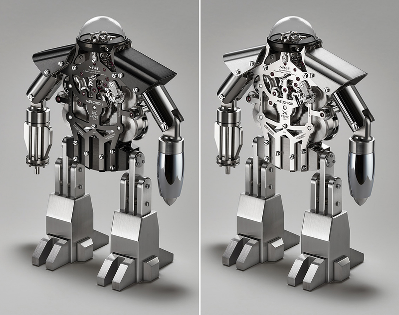Illustration for article titled There's an Incredibly Complex Clock Inside This Miniature Mechanical Man